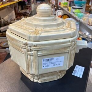 Antica Zuppiera Esagonale Ceramica Beige Colin Morrow