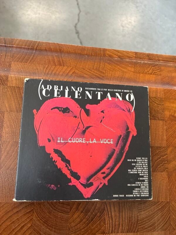 CD Adriano Celentano – Il Cuore, La Voce