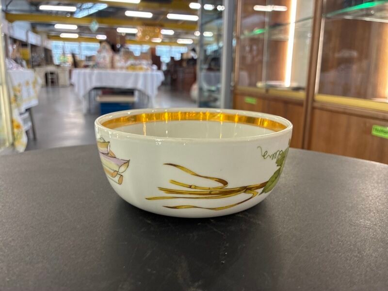 Ciotola in Porcellana Royal Worcester con Fantasia Verdure — foto 2