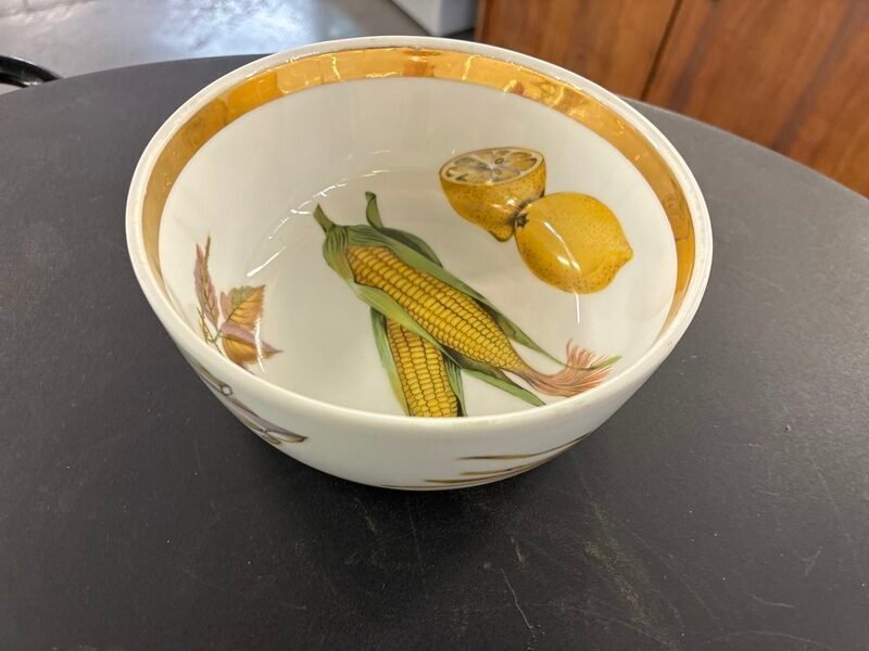 Ciotola in Porcellana Royal Worcester Fantasia Verdure — foto 3