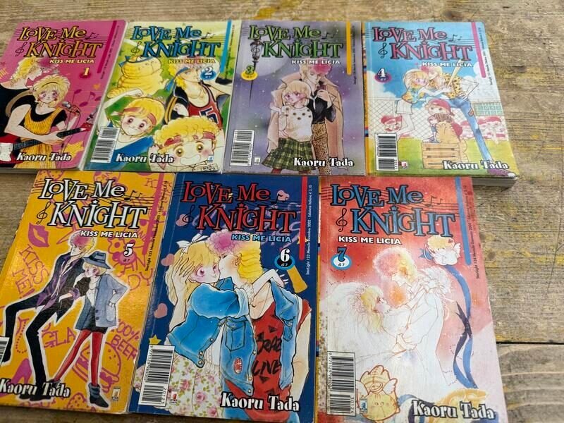 Collezione 7 Manga Kiss Me Licia – Kaoru Tada — foto 2