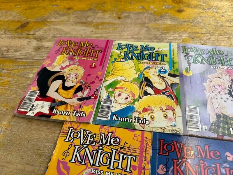 Collezione 7 Manga Kiss Me Licia – Kaoru Tada — foto 3