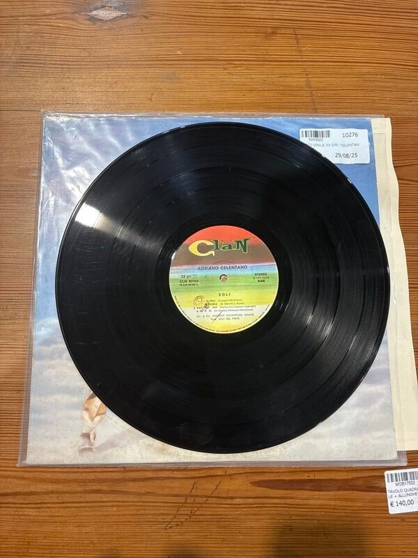 Disco Vinile 33 Giri Celentano-Soli — foto 3