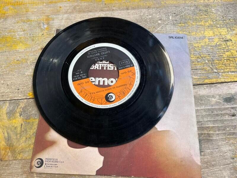 Disco Vinile 45 Giri Lucio Battisti – Emozioni — foto 3