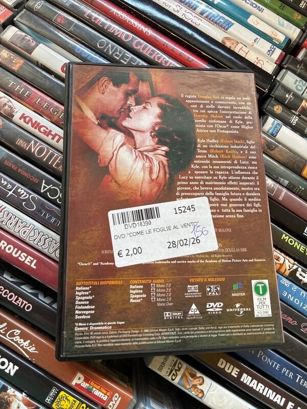 DVD Come le Foglie al Vento — foto 2