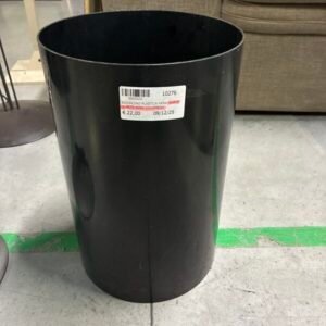 Kartell Bidoncino in Plastica Nera 4670 Gino Colombini