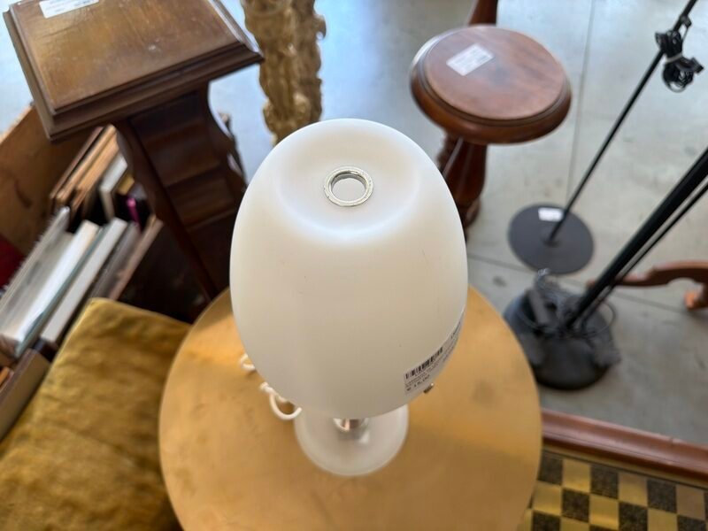 Lampada in Legno Chiaro con Vetro Satinato IKEA — foto 2