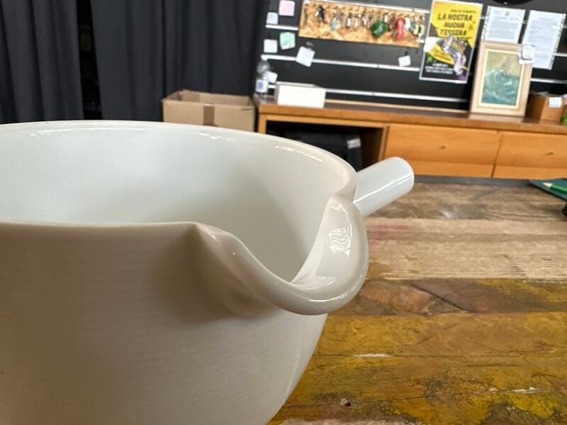 Mestolo in Ceramica Bianca Thomas Rosenthal Group — foto 3