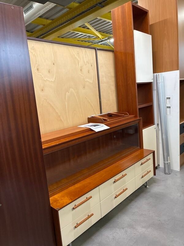Mobile Soggiorno Componibile in Legno Beige