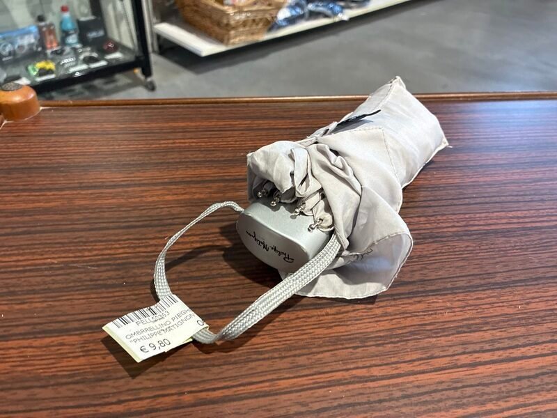 Ombrellino Pieghevole Grigio Philippe Matignon — foto 3