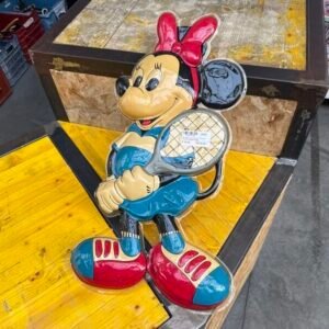Pannello in Plastica Minnie Tennista Anno 1986