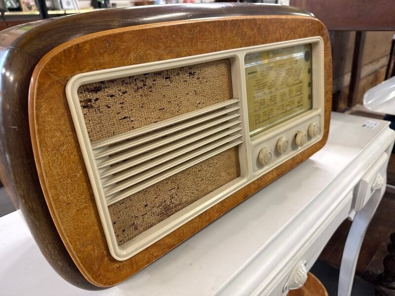 Radio Vintage in Legno Chiaro Siemens Mod. 6033 — foto 2