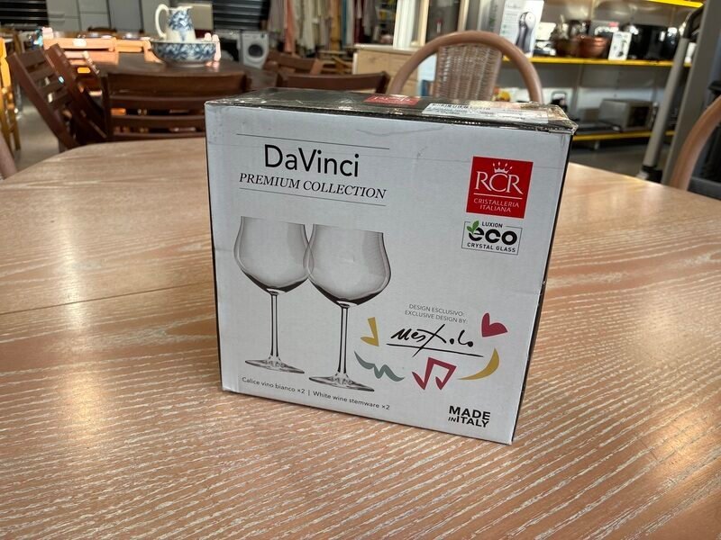 RCR Da Vinci Calici Vino Bianco in Scatola