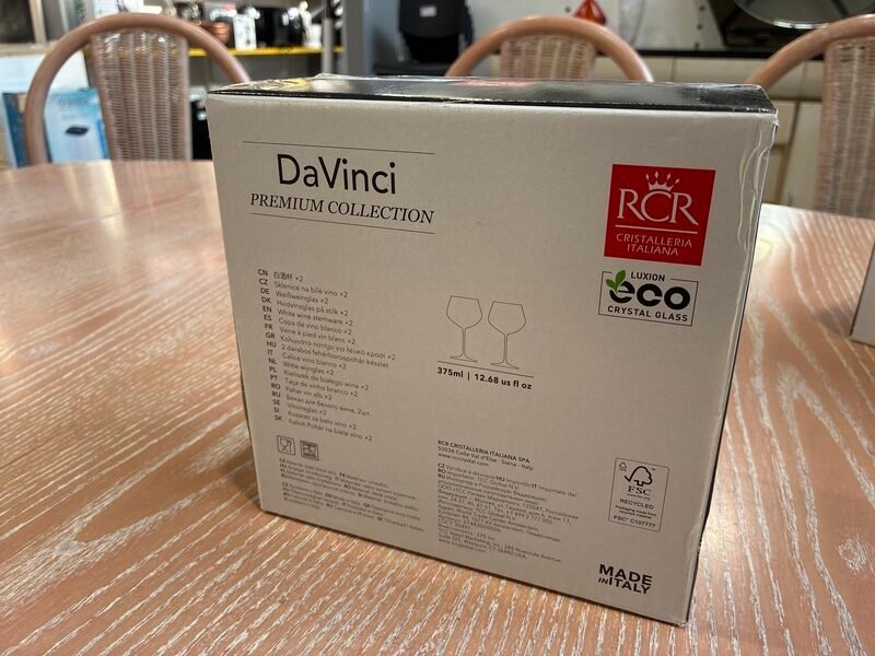 RCR Da Vinci Calici Vino Bianco in Scatola — foto 2