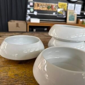 Rosenthal Studio Line Set di 7 Ciotole in Ceramica Bianca Svasate