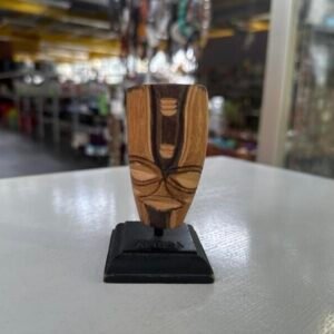 Statuina in Legno Intagliato Africa