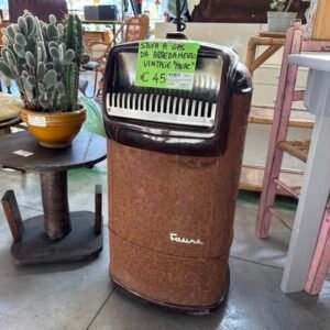 Stufa a Gas Vintage in Metallo Marrone Faure