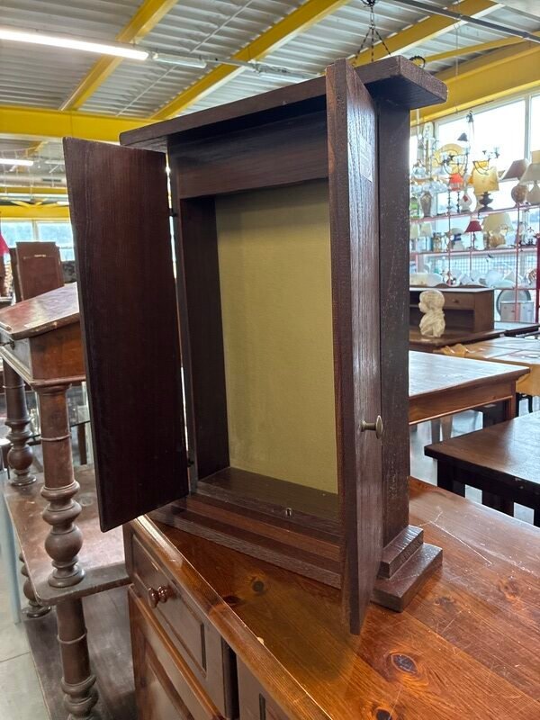 Teca in Legno Scuro con 2 Ante — foto 4