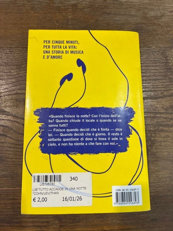 Tutto Accadde in una Notte – Cohn/Levithan — foto 3