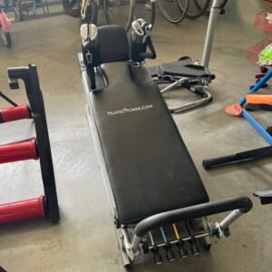 PANCA PILATES NERA "POWER GYM" + ACCESSORI