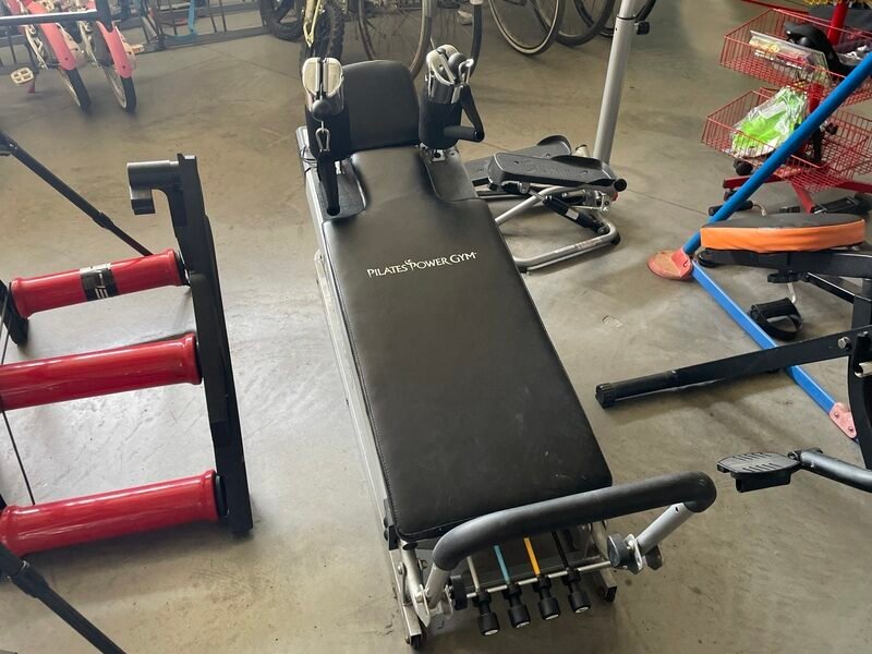 PANCA PILATES NERA "POWER GYM" + ACCESSORI