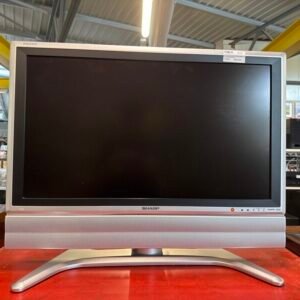 VECCHIO TV LCD 32 POLLICI GRIGIO + TELECOMANDO