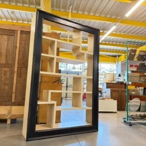 Libreria Marchetti Vanalite in Legno Bianco e Nero