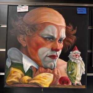Quadro Olio Clowns - Massimo Gilardi