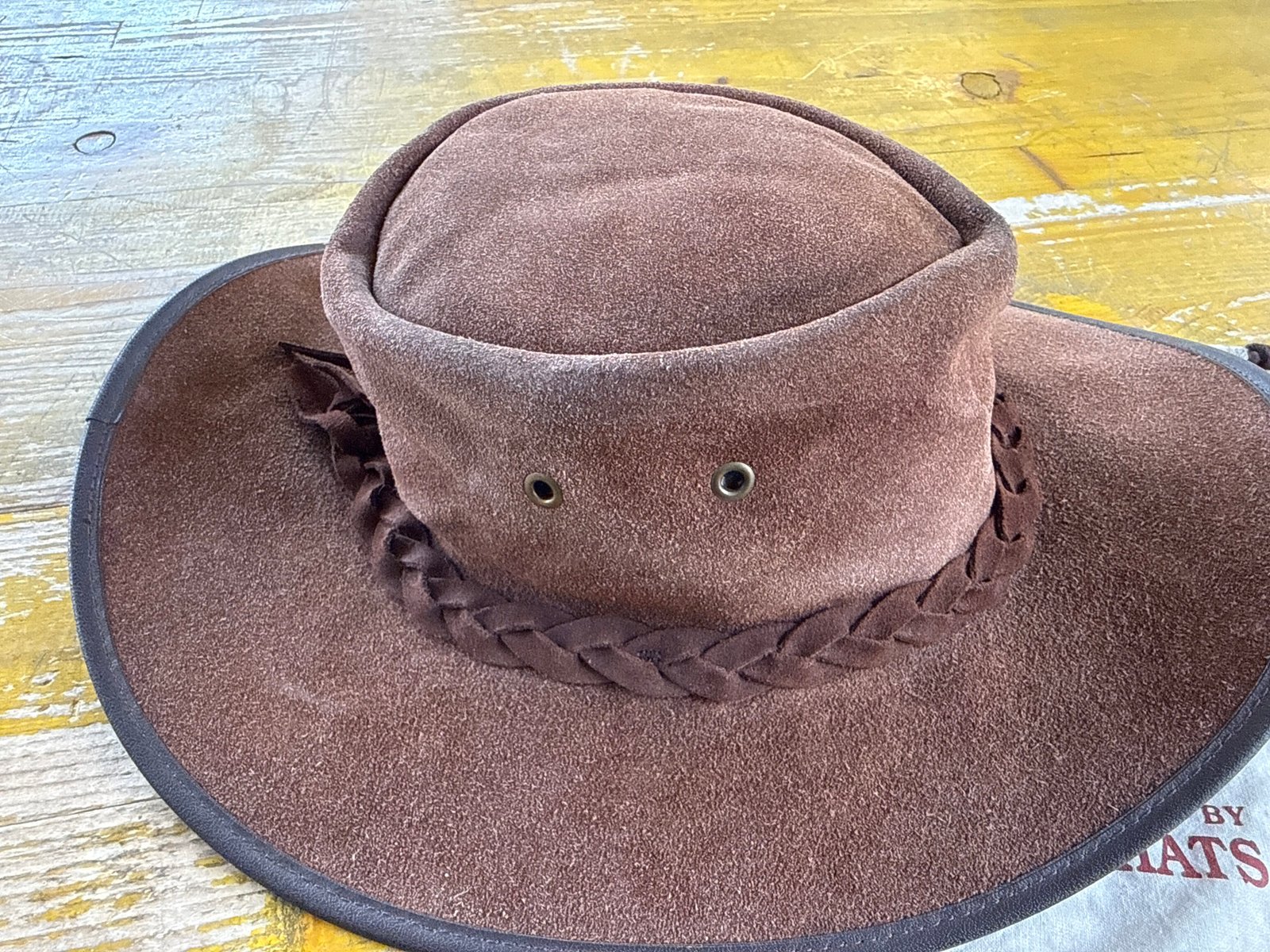Cappello Vintage Scamosciato Barmah Hats - immagine 3