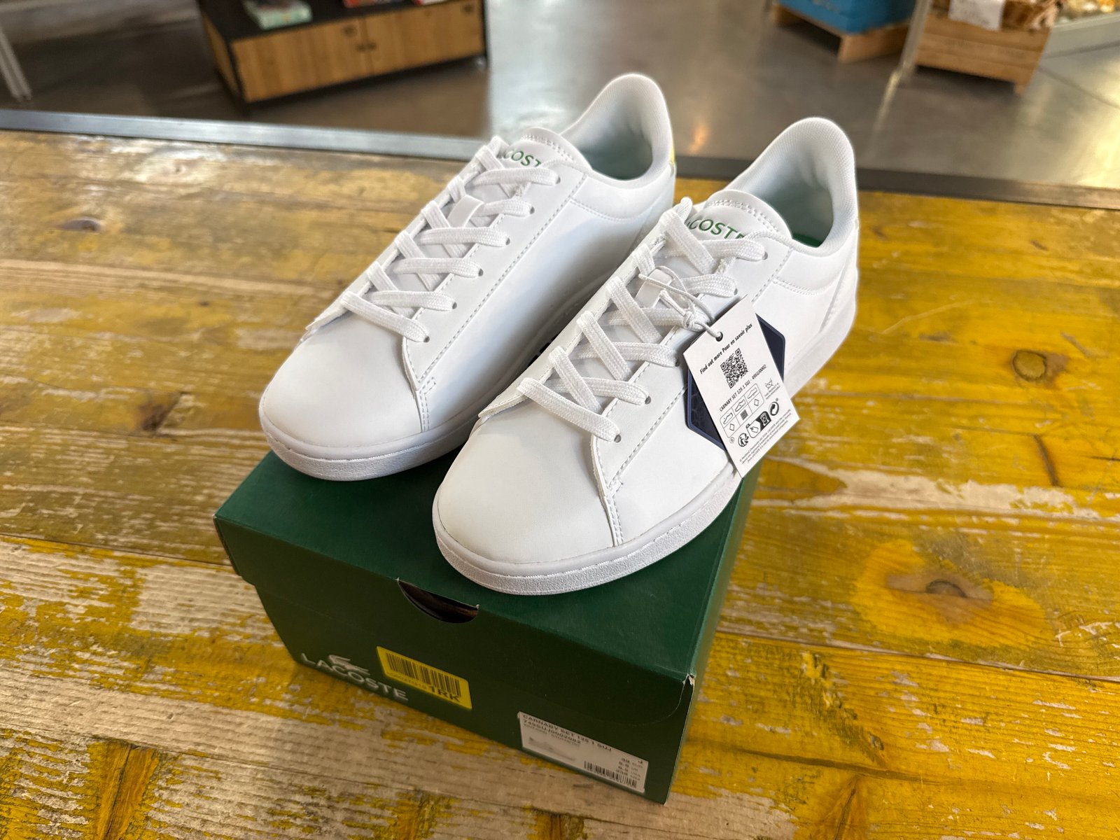 Lacoste Scarpe Bianche Nuove