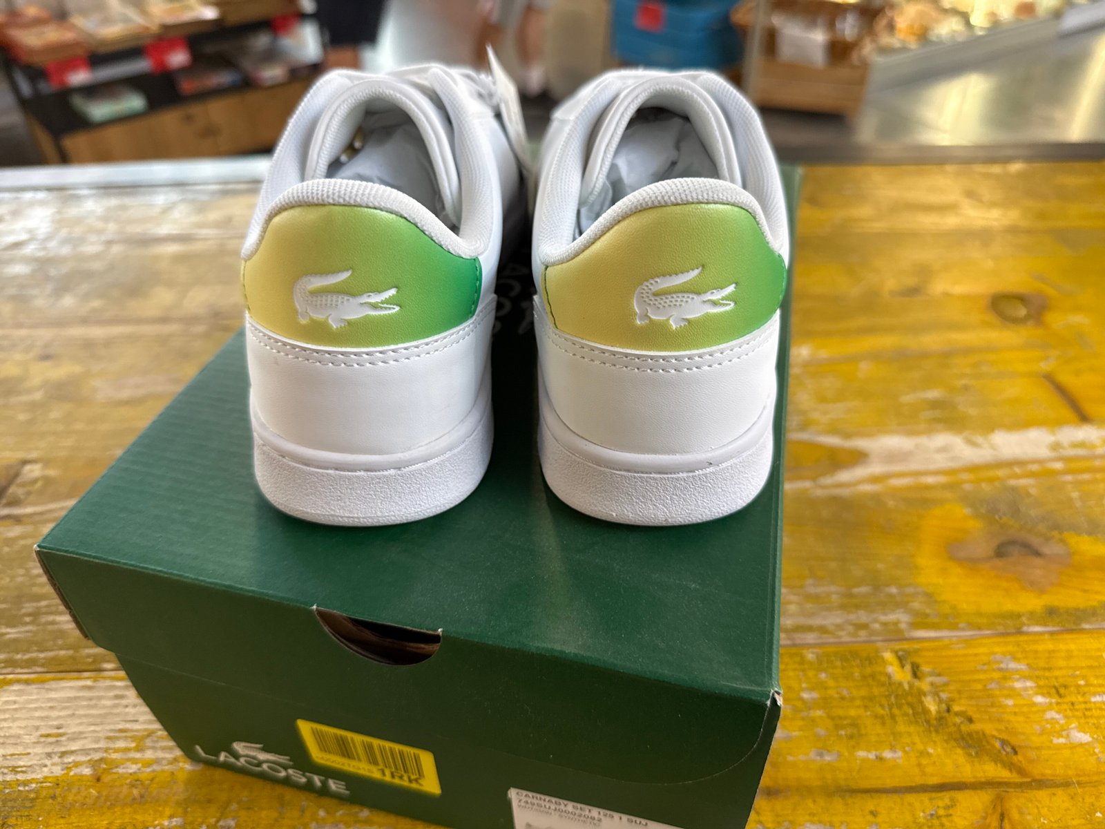 Lacoste Scarpe Bianche Nuove - immagine 2