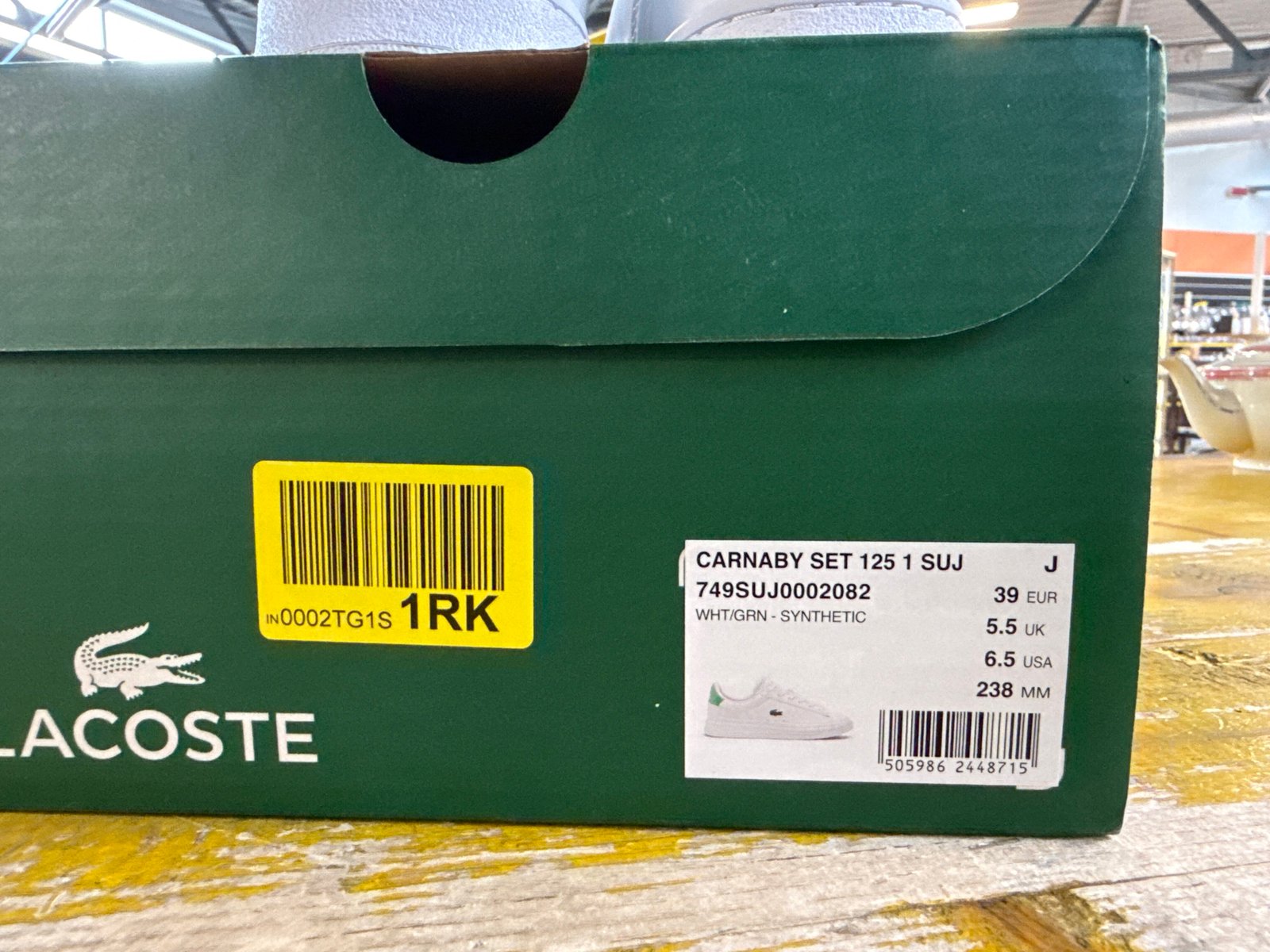 Lacoste Scarpe Bianche Nuove - immagine 3