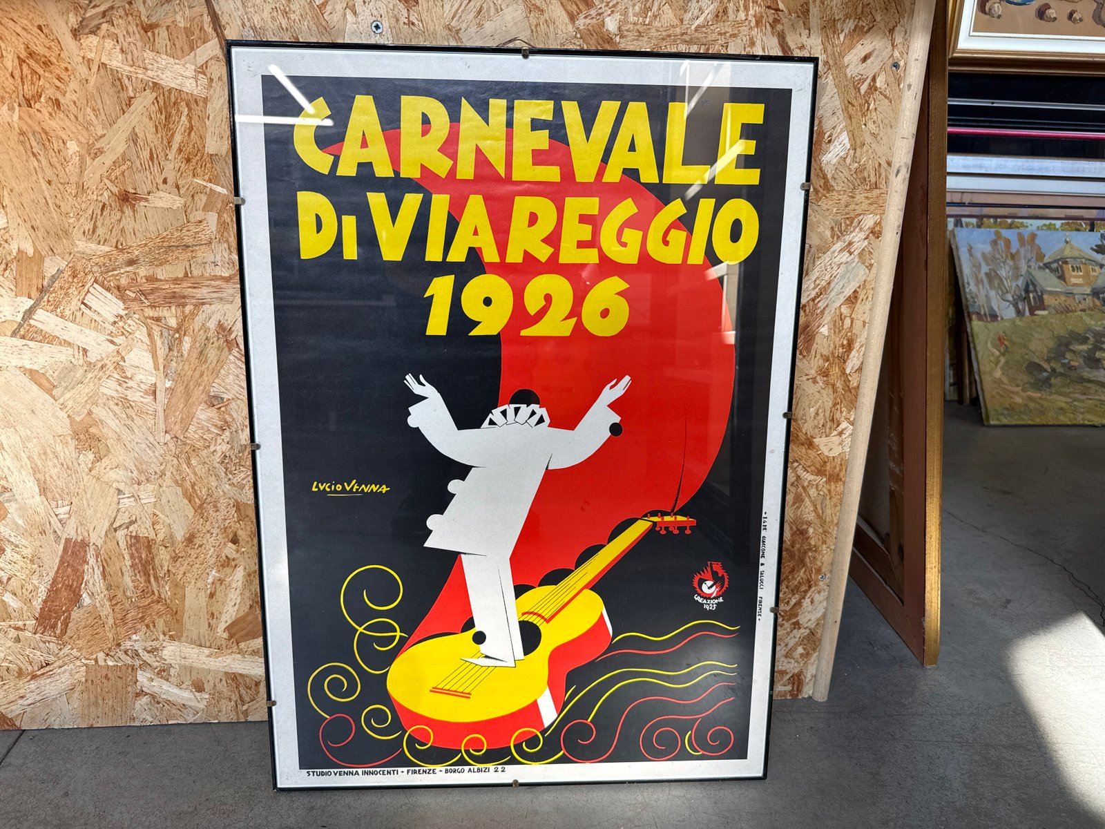 Manifesto Carnevale Viareggio 1926