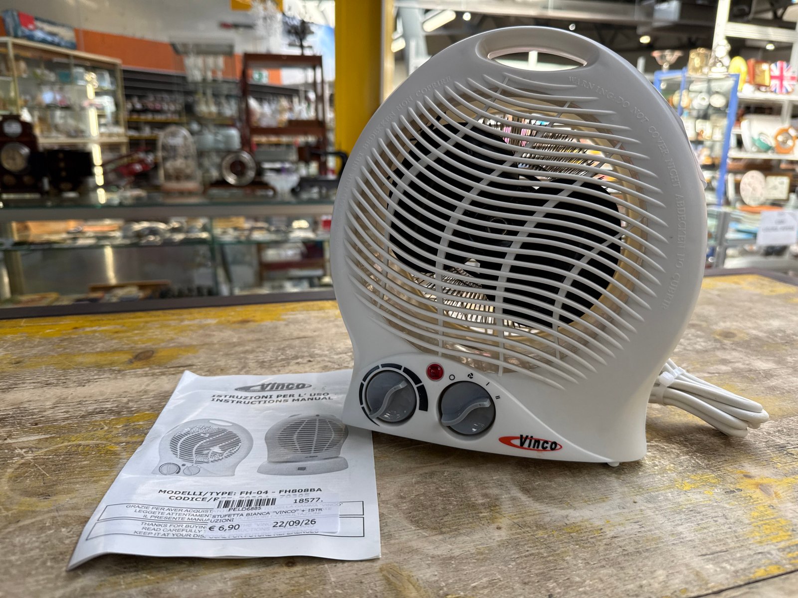 Stufetta Bianca Vinco