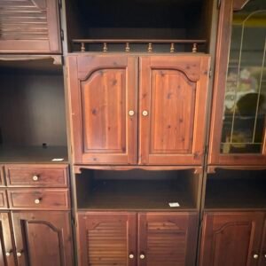 Credenza 4 Ante Legno Scuro