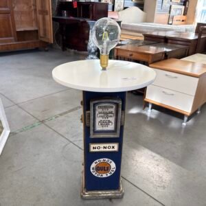 Tavolino Lampada Colonna Benzina