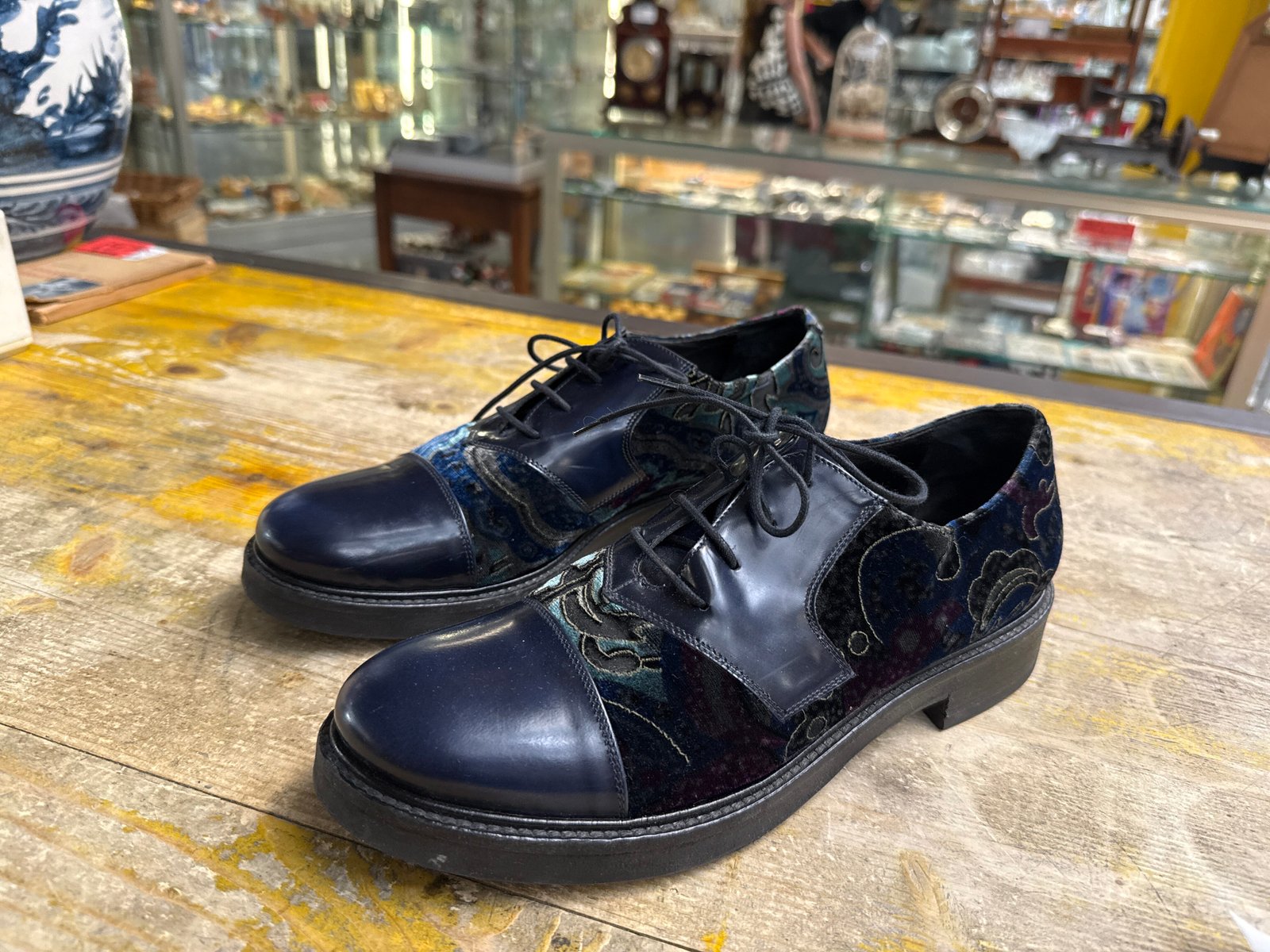 Scarpe Francesine Blu Guglielmo Rotta