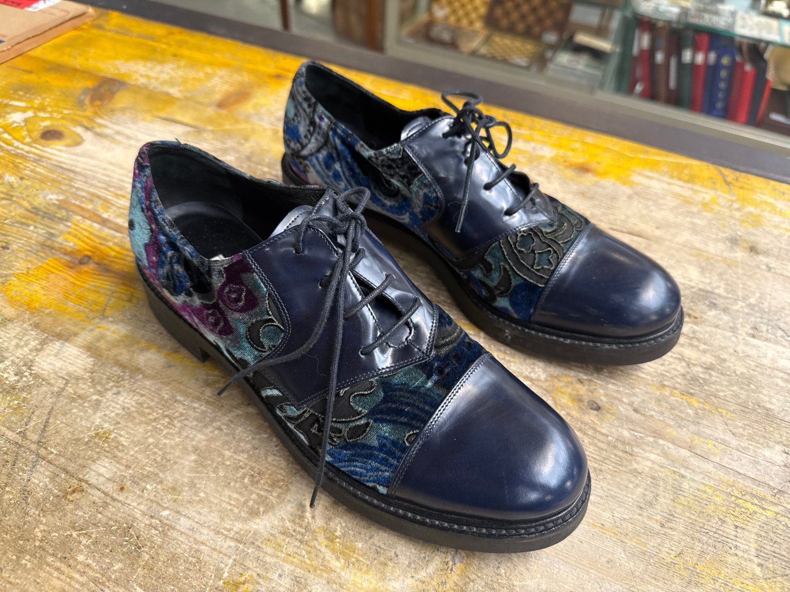 Scarpe Francesine Blu Guglielmo Rotta - immagine 2