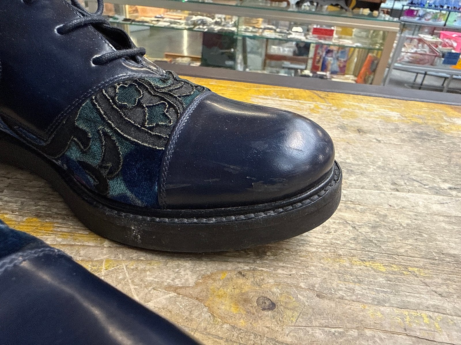 Scarpe Francesine Blu Guglielmo Rotta - immagine 3