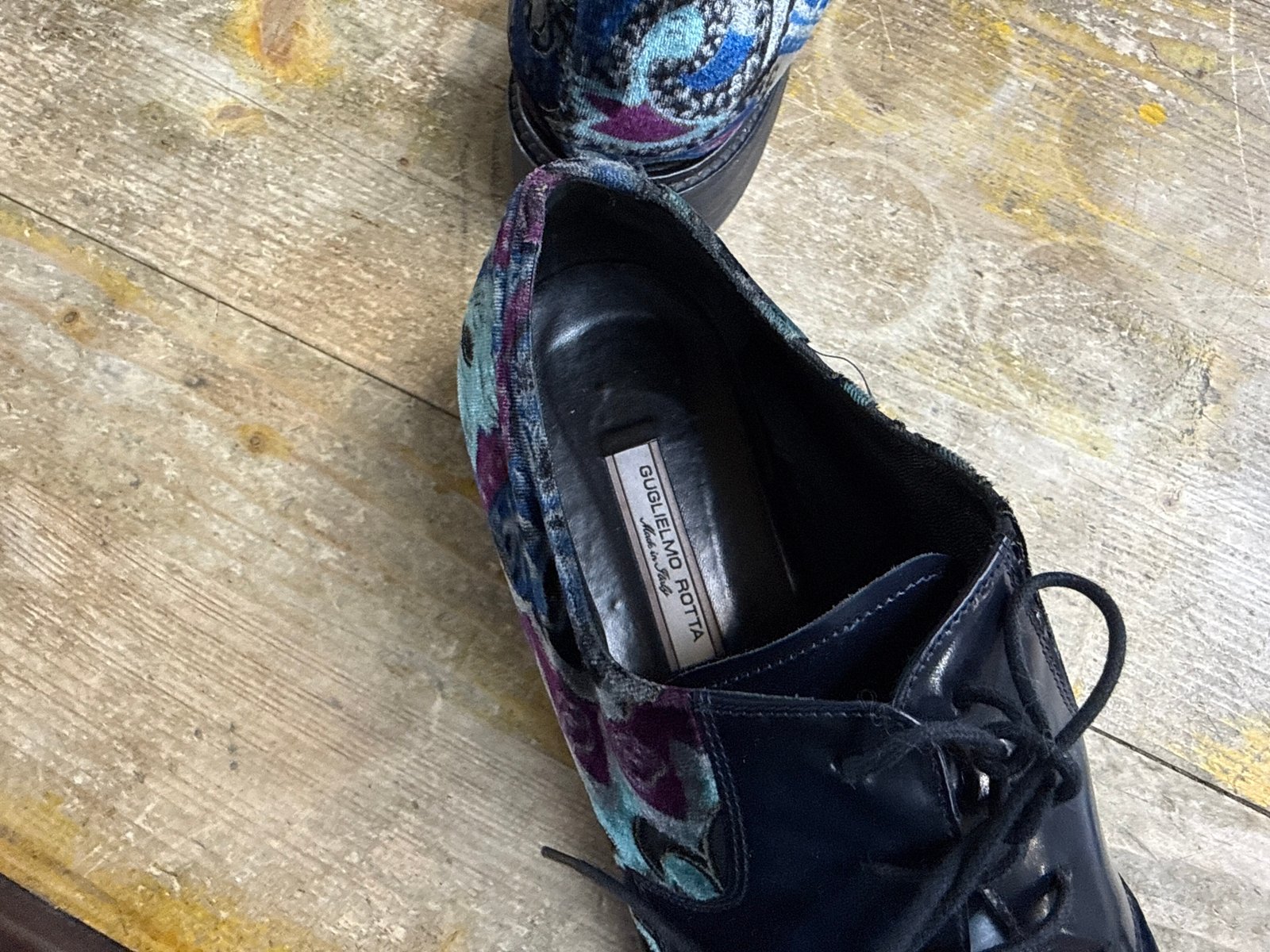 Scarpe Francesine Blu Guglielmo Rotta - immagine 5