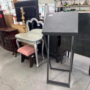 Tavolo Alto Richiudibile Legno Grigio