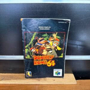 Libretto Nintendo 64 Donkey Kong 64