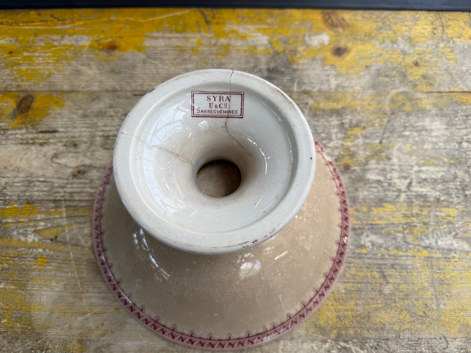 Alzatina Ceramica Beige Bordeaux Sarreguemines - immagine 3