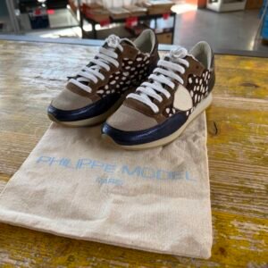 Philippe Model Sneakers Donna Blu Beige