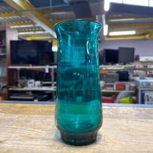 Vaso Vetro Verde Smeraldo Maleras Glas Sweden