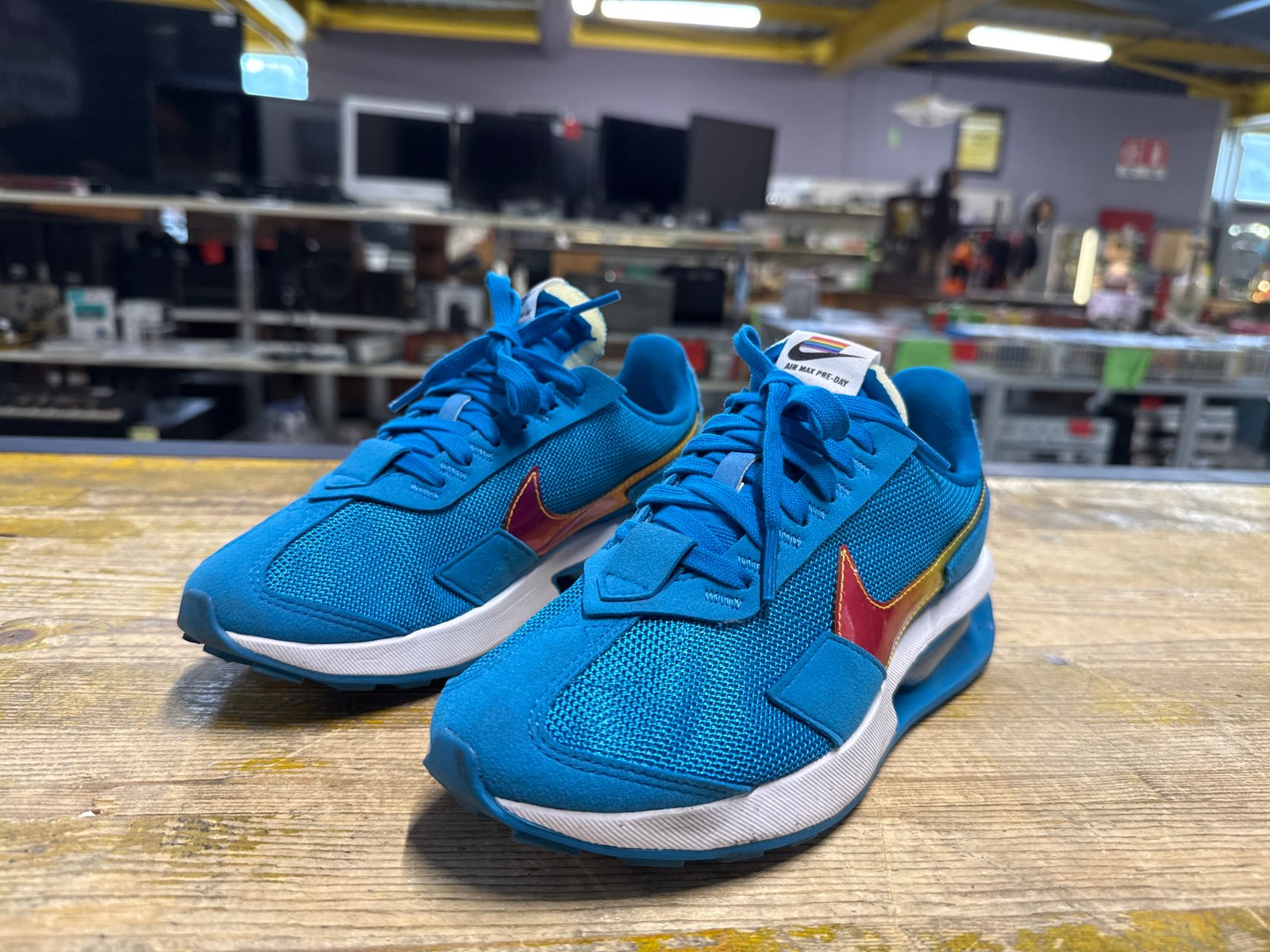 Scarpe Nike Air Max Pre Day Nuove Turchesi