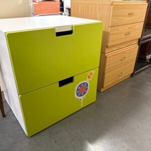 Cassettiera Bianca Verde Ikea Stuva