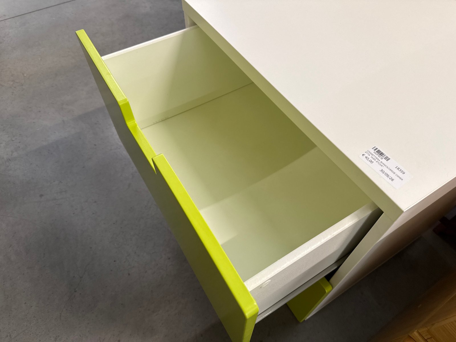 Cassettiera Bianca Verde Ikea Stuva - immagine 2